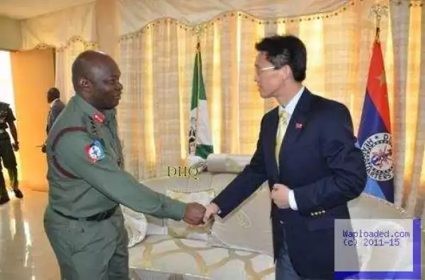 Photos: China to partner with Nigeria in the fight against Boko Haram